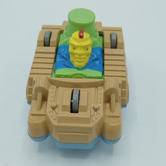 Vintage 1990 Duke Nukem Captain Planet Flip Car Burger King Meal Toy - Picture 6 of 9